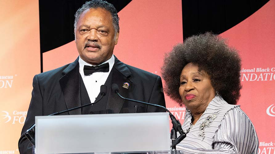 Rev jesse jackson wife jacqueline hospitalized for covid